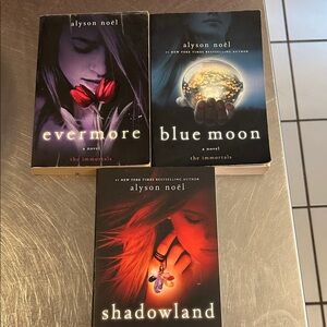 Book Set - Evermore, Blue Moon, Shadowland